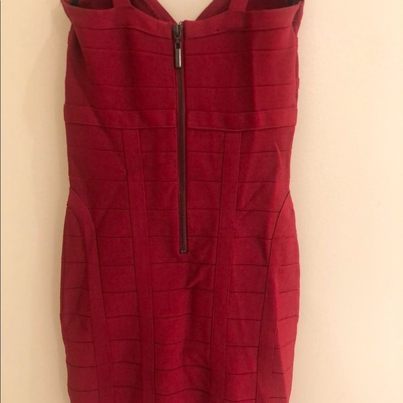 Bebe Red Dress - Picture 3 of 3